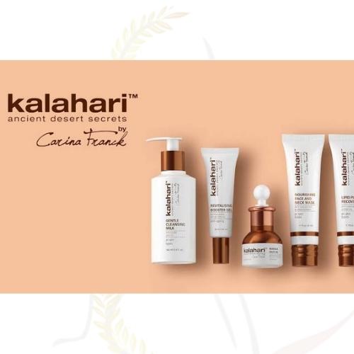 Kalahari professional skincare range supplied through Frank Global